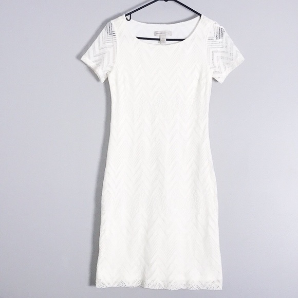 Banana Republic Dresses & Skirts - BANANA REPUBLIC HERITAGE WHITE LACE DRESS